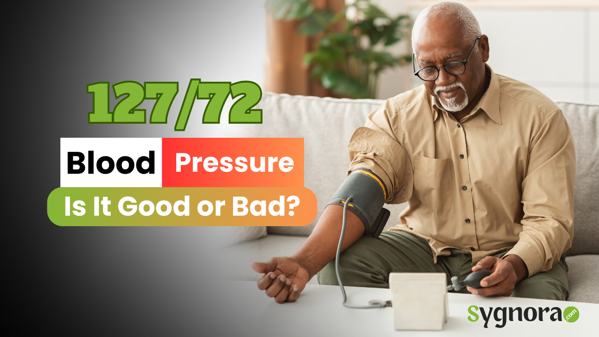 127/72 Blood Pressure